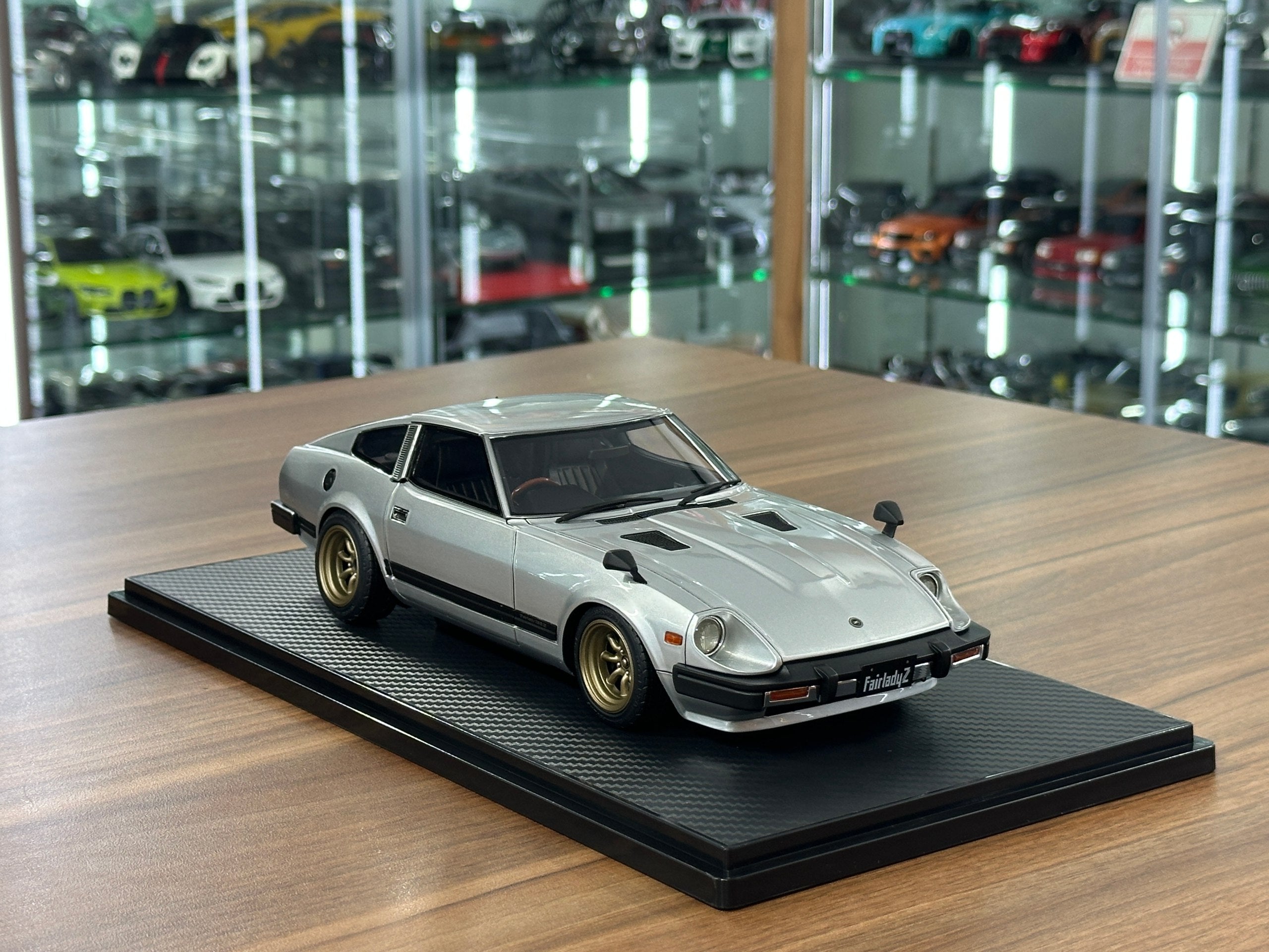 Nissan Fairlady Z S130 Silver 1/18 Resin Model – dturman.com
