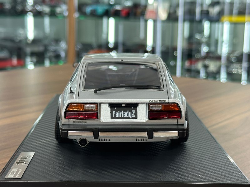 Nissan Fairlady Z S130 Silver 1/18 Resin Model – dturman.com