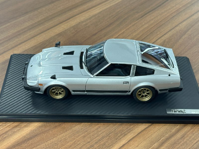 Nissan Fairlady Z S130 Silver 1/18 Resin Model – dturman.com