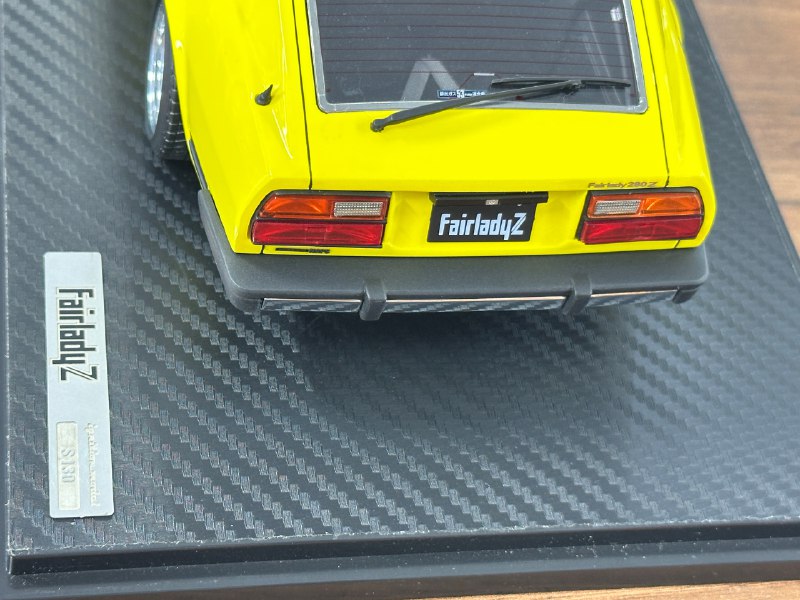 1/18 Resin Ignition Model Nissan Fairlady Z S130 – Yellow