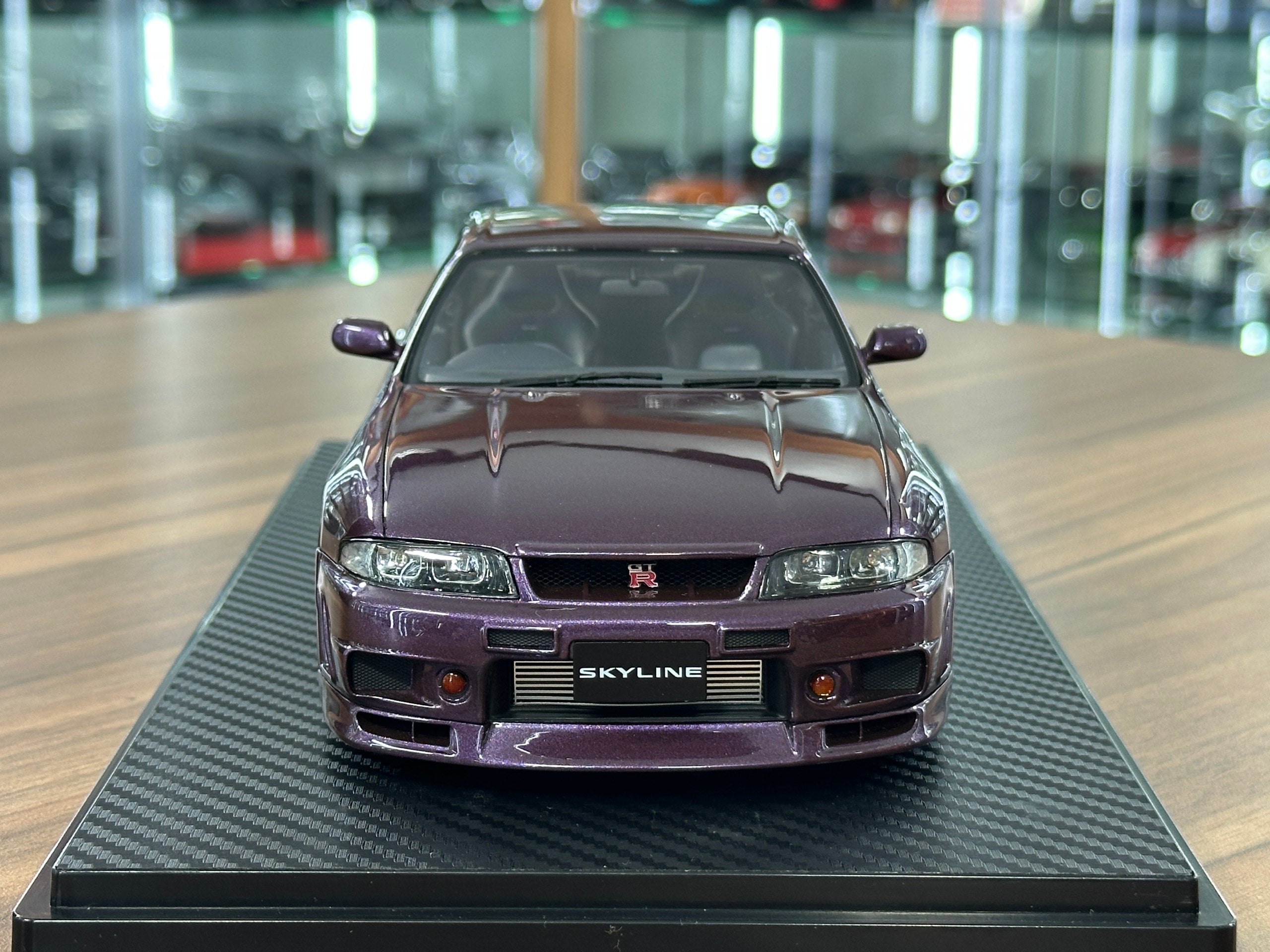 Ignition Model 1/18 Nissan R33 Nismo 400R – Midnight Purple Resin