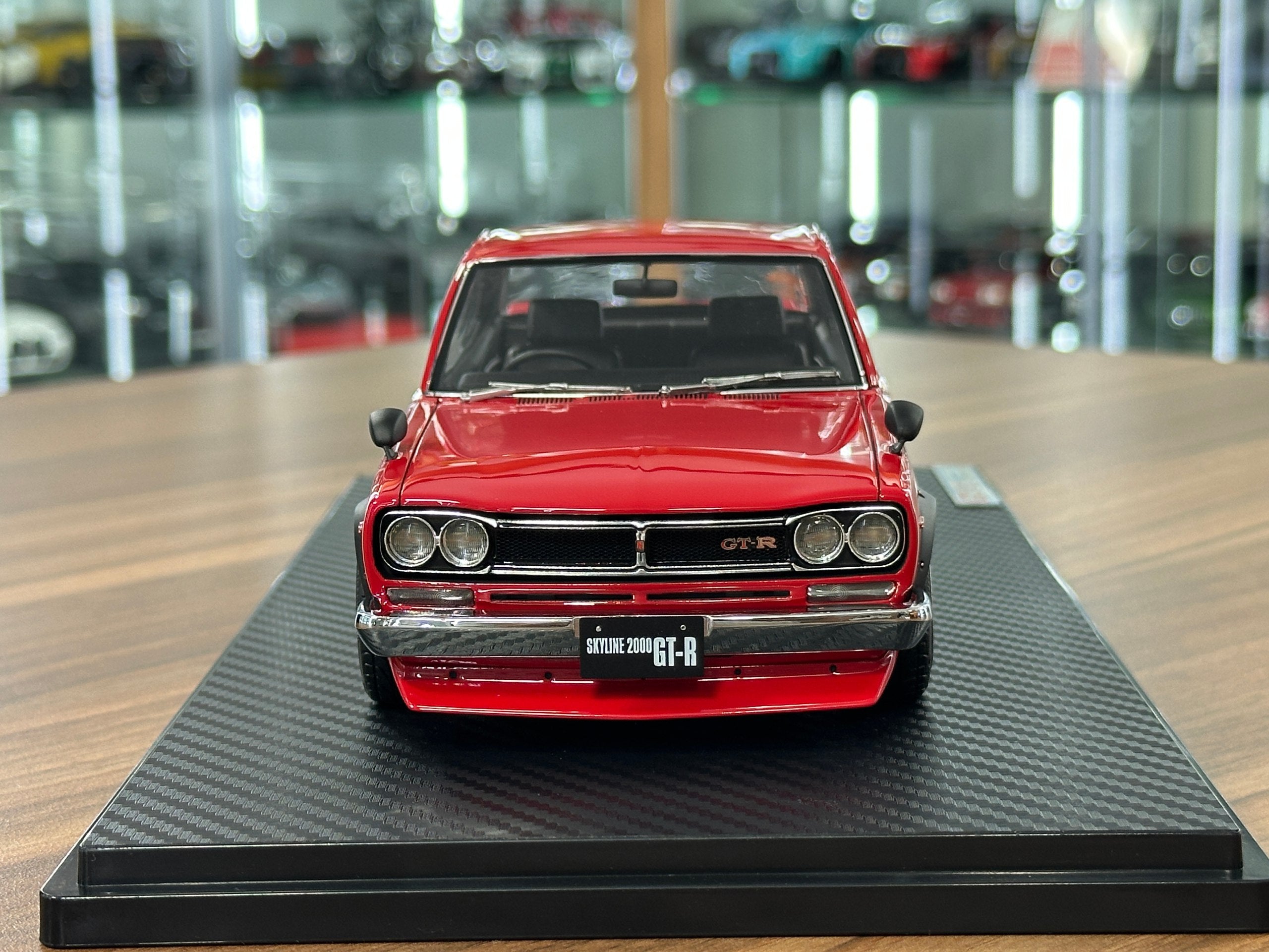 Nissan Skyline 2000 GT-R KPGC110 Red 1/18 Resin Model – dturman.com