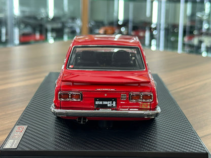 1/18 Resin Ignition Model Nissan Skyline 2000 GT-R KPGC10 – Red