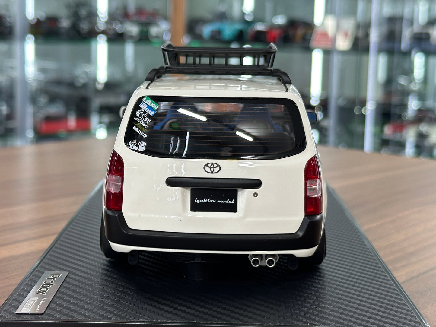 1/18 Resin Ignition Model Toyota Probox GL NCP51V – White