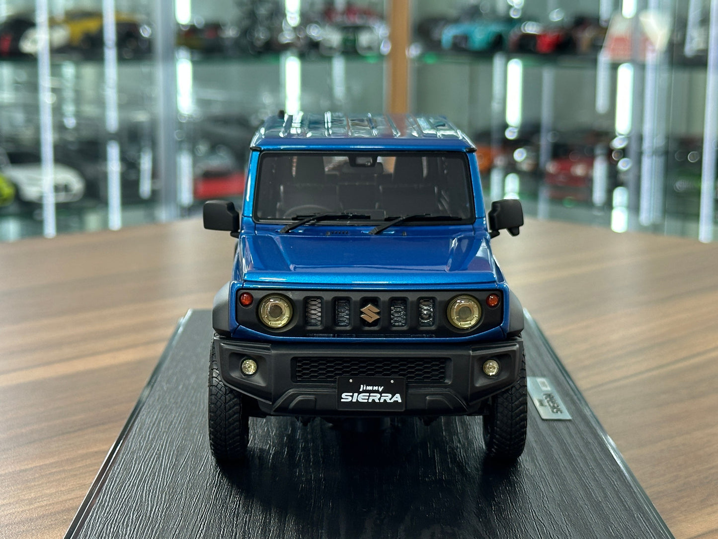 1/18 Resin Ignition Model Suzuki Jimny Sierra JC JB74W – Brisk Blue Metallic
