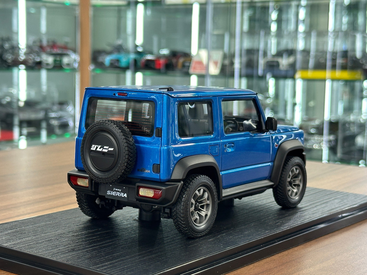 1/18 Resin Ignition Model Suzuki Jimny Sierra JC JB74W – Brisk Blue Metallic