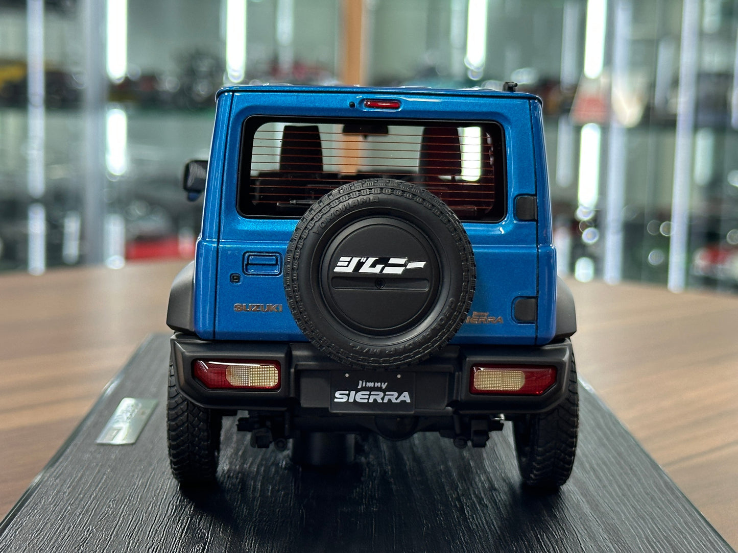 1/18 Resin Ignition Model Suzuki Jimny Sierra JC JB74W – Brisk Blue Metallic
