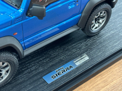 1/18 Resin Ignition Model Suzuki Jimny Sierra JC JB74W – Brisk Blue Metallic