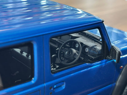 1/18 Resin Ignition Model Suzuki Jimny Sierra JC JB74W – Brisk Blue Metallic