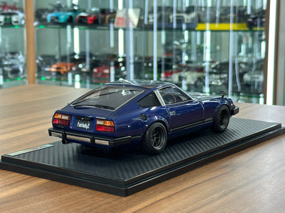 1/18 Resin Ignition Model Nissan Fairlady Z S130 – Blue Metallic