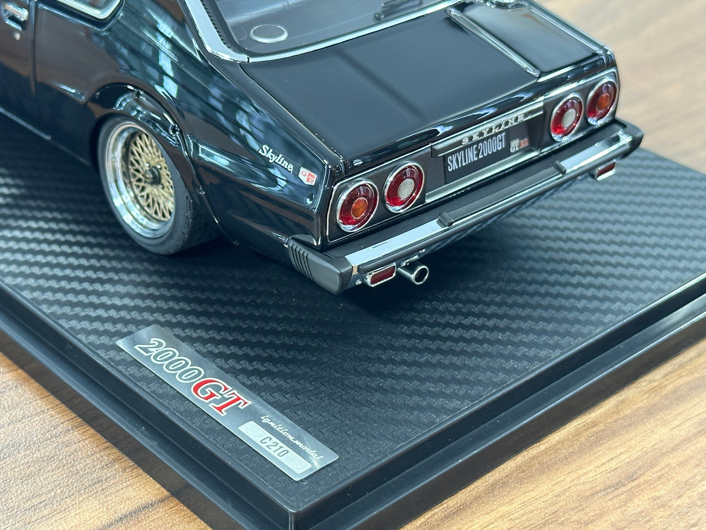 1/18 Resin Ignition Model Nissan Skyline 2000 GT-ES C210 – Purple