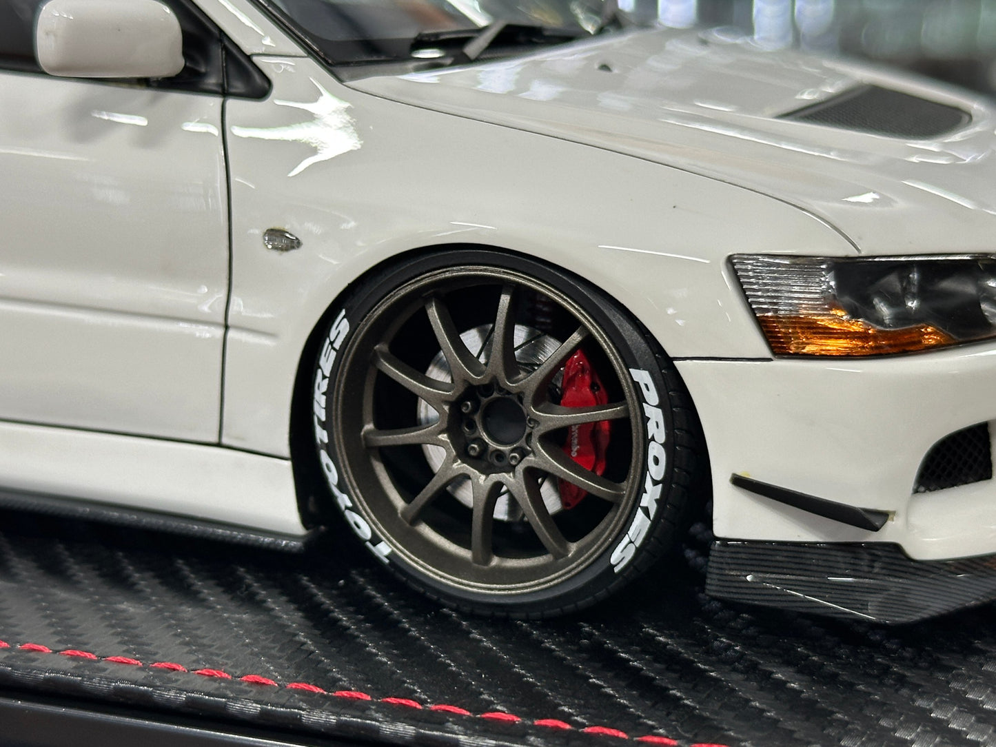 1/18 Resin Ignition Model Mitsubishi Lancer Evolution IX CT9A – White