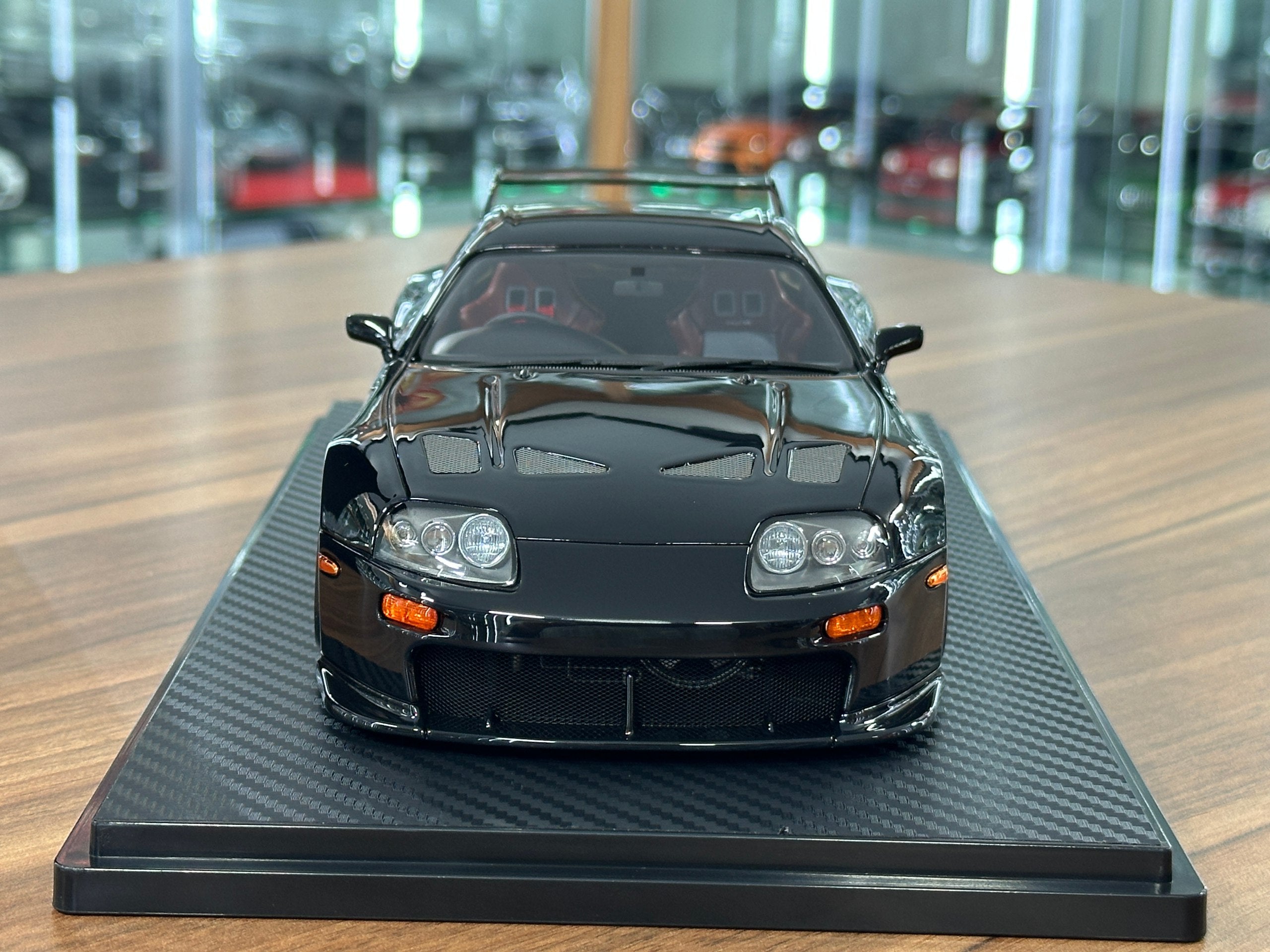 Toyota Supra A80 TRD 3000GT Black 1/18 Resin Model – dturman.com