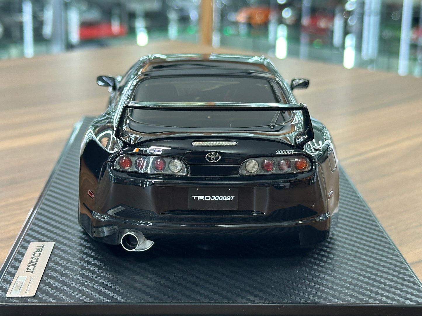 1/18 Resin Ignition Model Toyota Supra A80 TRD 3000GT – Black