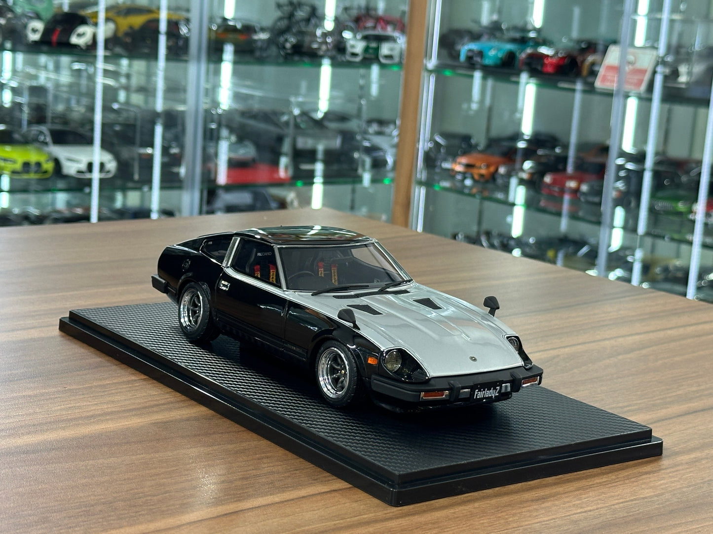 1/18 Resin Ignition Model Nissan Fairlady Z S130 – Black/Silver