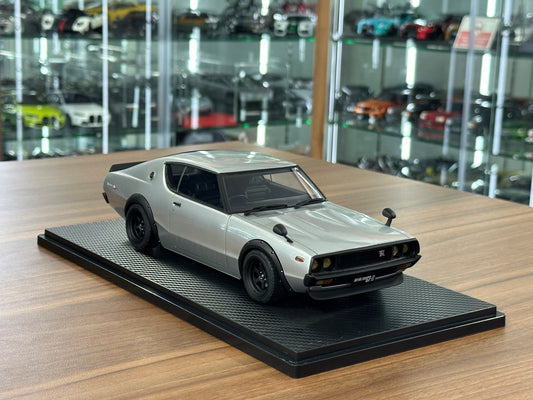 1/18 Resin Ignition Model Nissan Skyline 2000 GT-R KPGC110 – Silver Custom Ver.