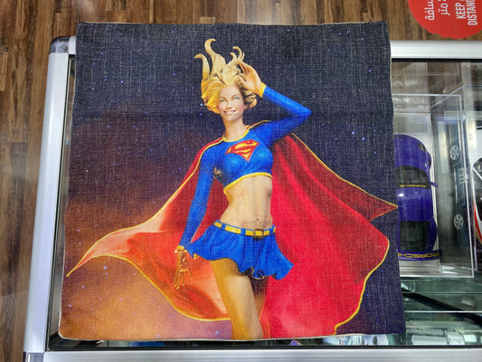 Cushion Cover SUPER WOMEN 45 x 45|Sold in Dturman.com Dubai UAE.
