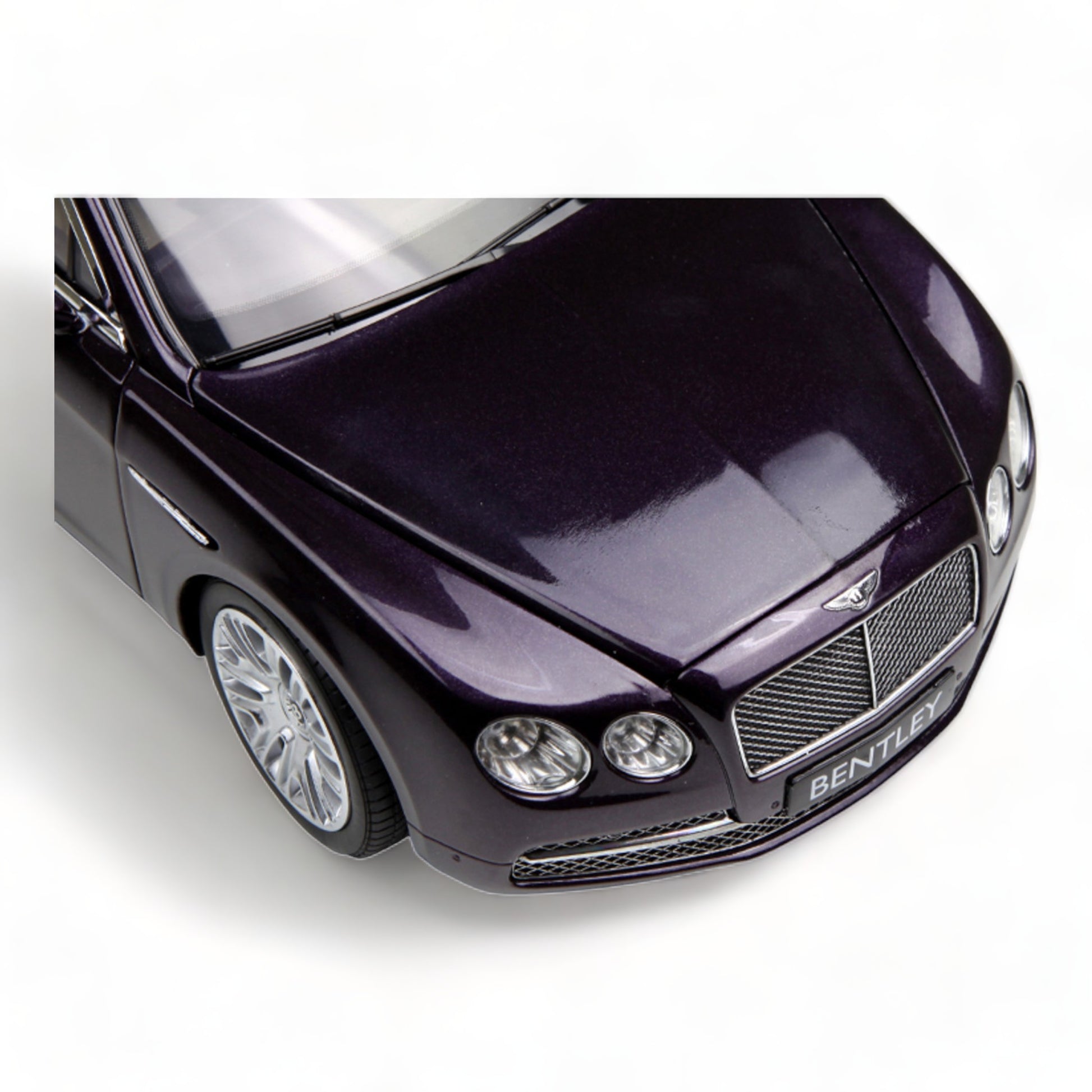1/18 Diecast Bentley Flying Spur W12 Purple Kyosho Scale Model Car
