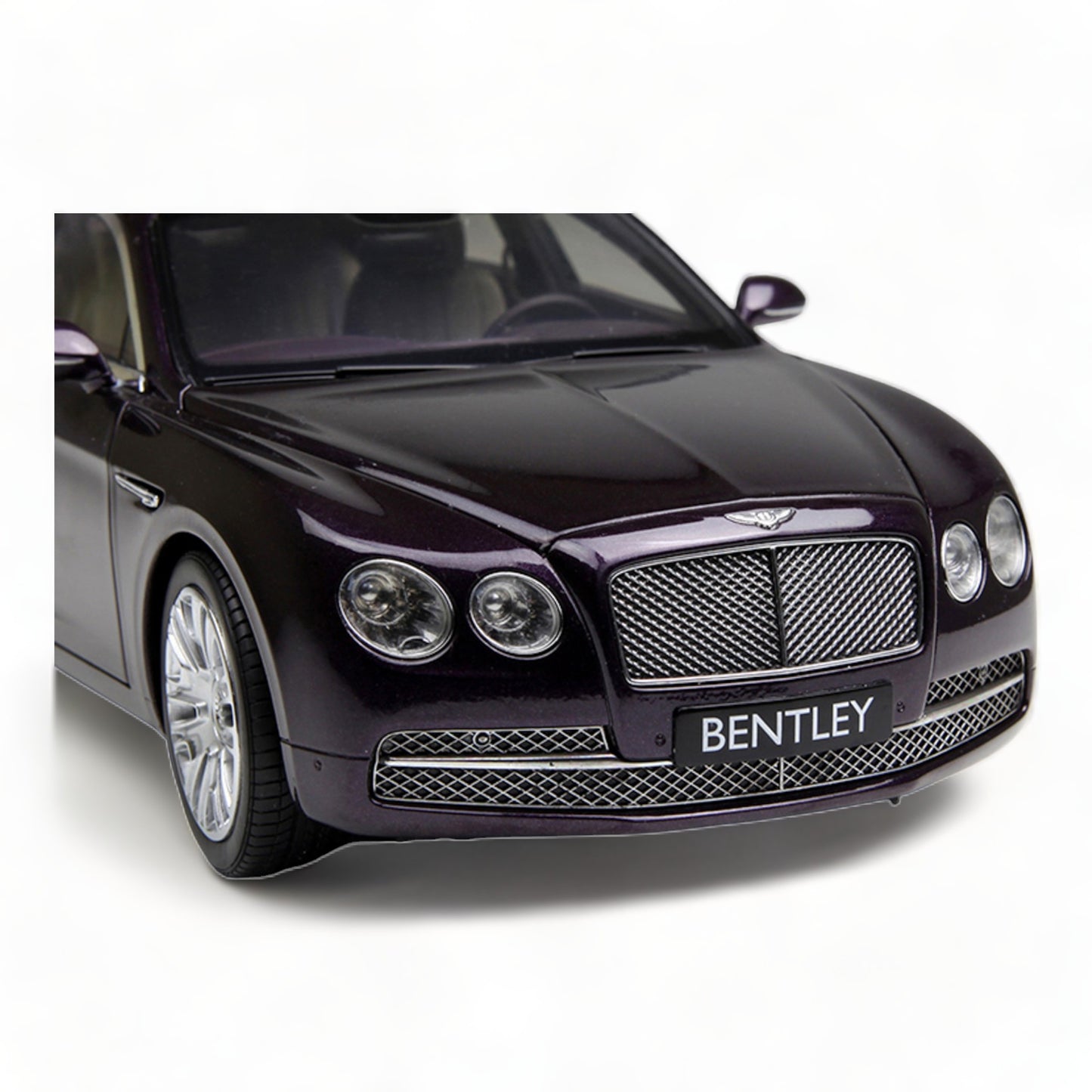1/18 Diecast Bentley Flying Spur W12 Purple Kyosho Scale Model Car