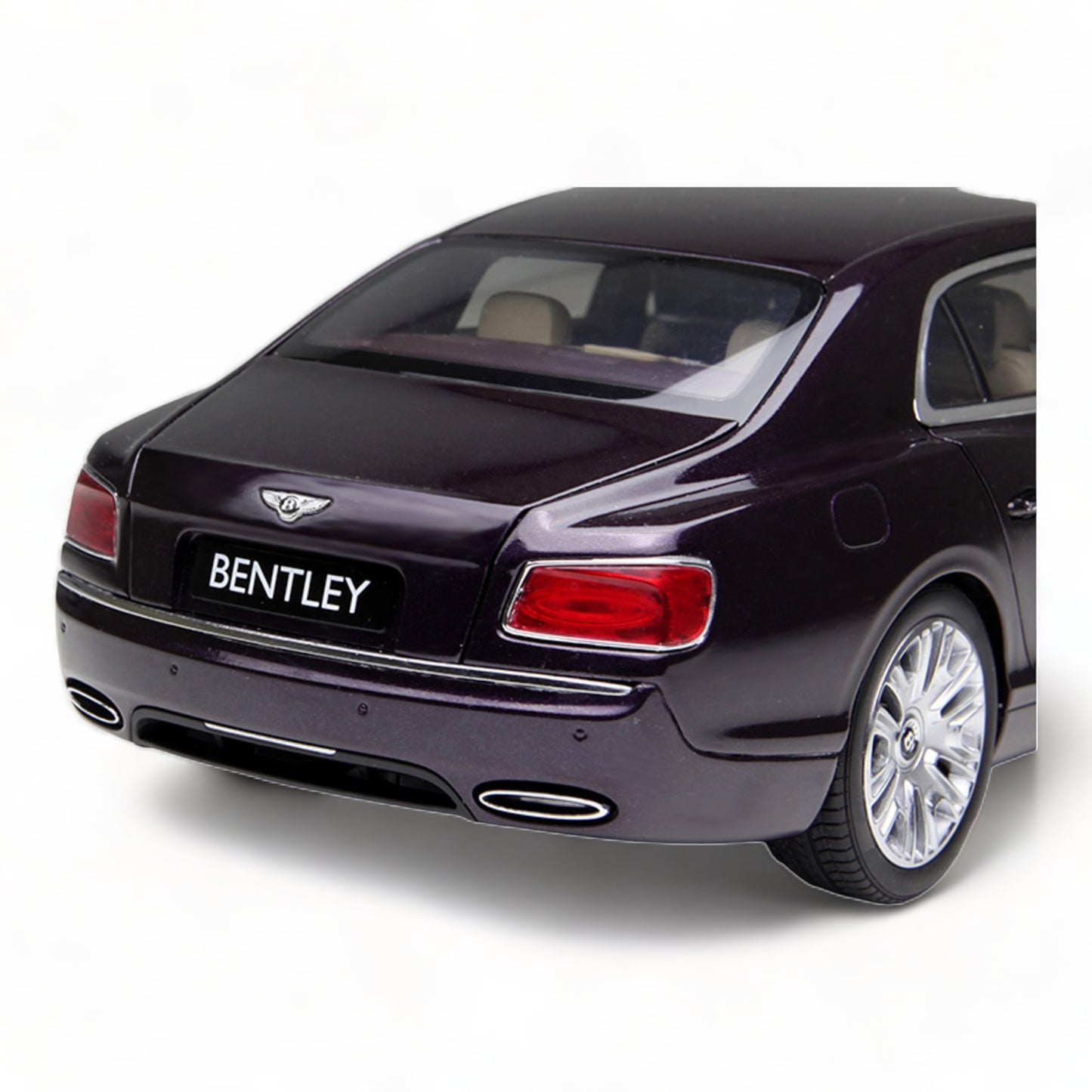 1/18 Diecast Bentley Flying Spur W12 Purple Kyosho Scale Model Car