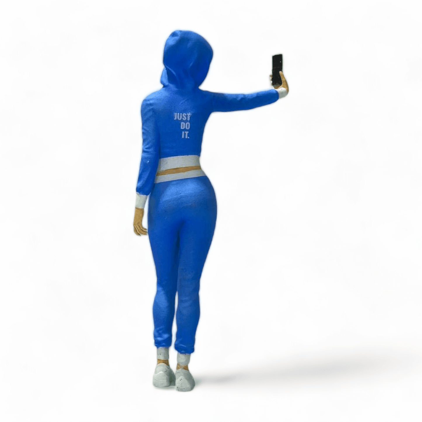 Scale Figure Selfie Girl Nike Dress Blue by SF 1/18 SF-118000