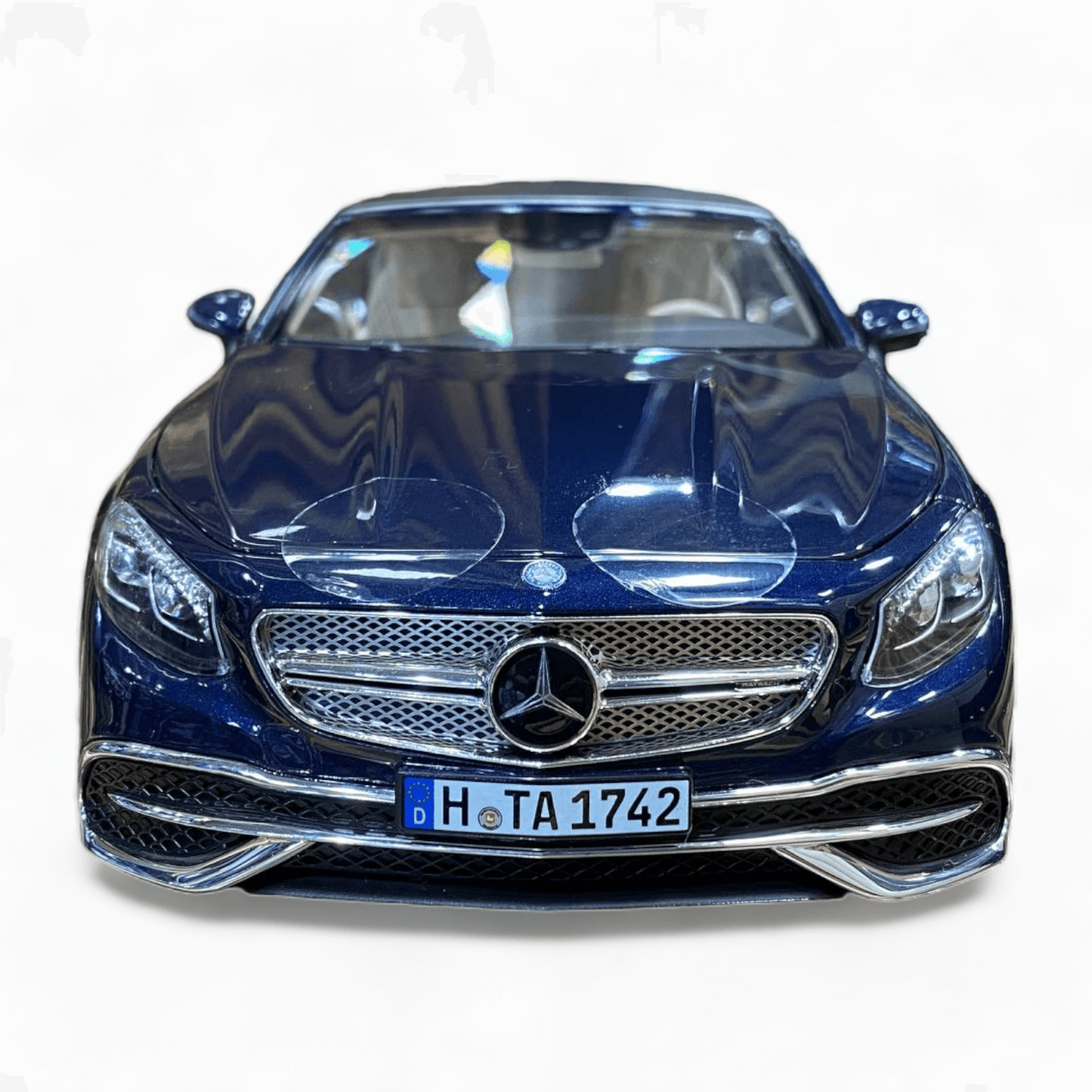 1/18 Diecast Mercedes-Maybach S650 Cabriolet Dark Blue Norev Blue Model Car|Sold in Dturman.com Dubai UAE.