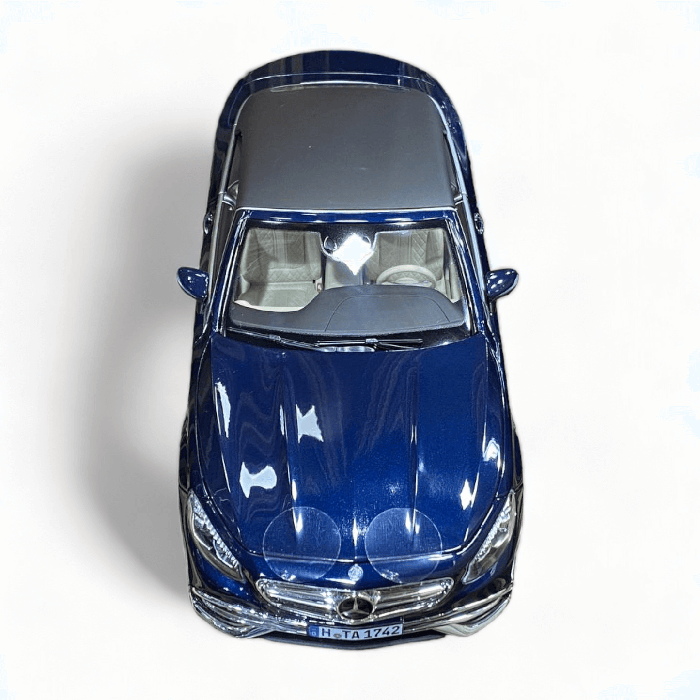 1/18 Diecast Mercedes-Maybach S650 Cabriolet Dark Blue Norev Blue Model Car|Sold in Dturman.com Dubai UAE.