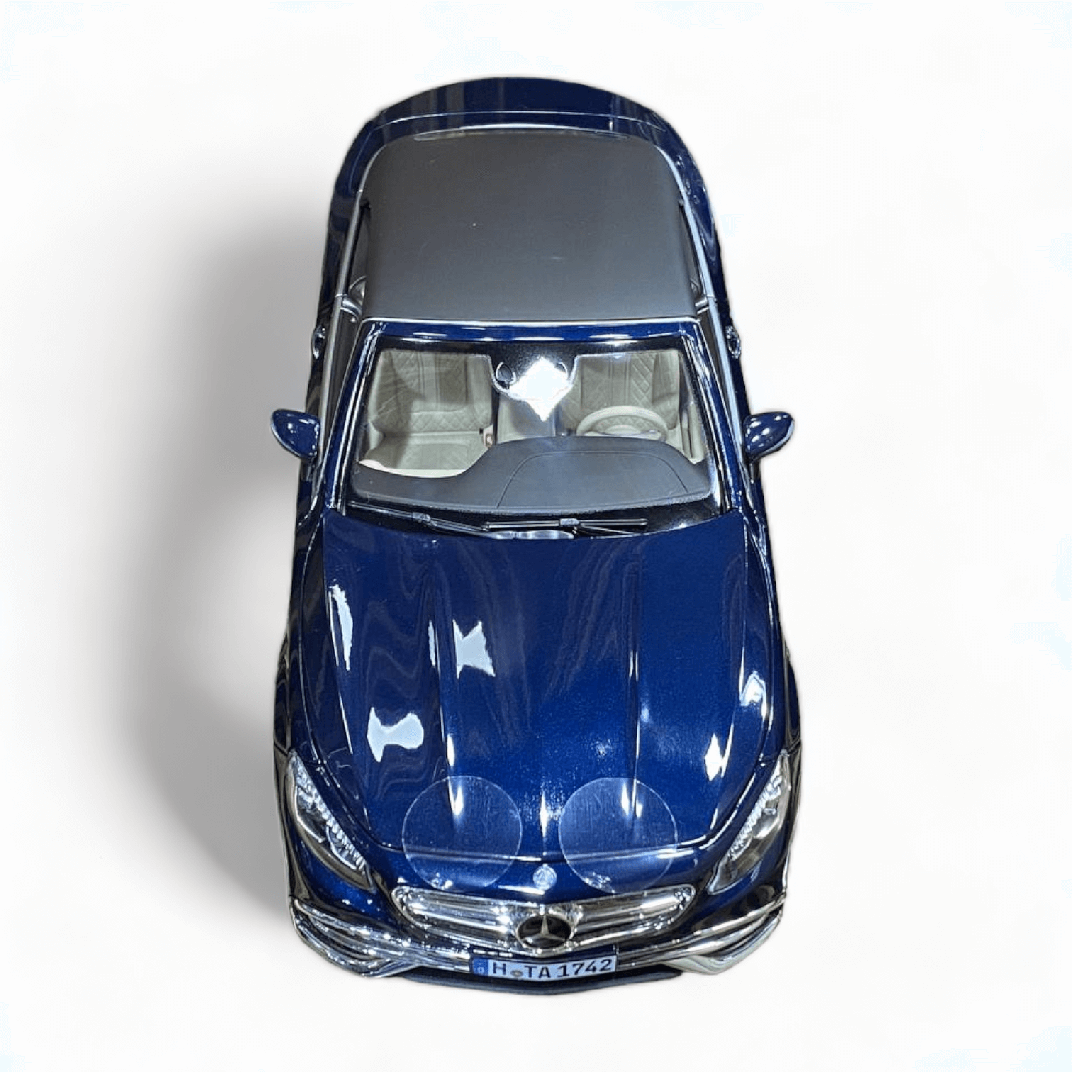 1/18 Diecast Mercedes-Maybach S650 Cabriolet Dark Blue Norev Blue Model Car|Sold in Dturman.com Dubai UAE.