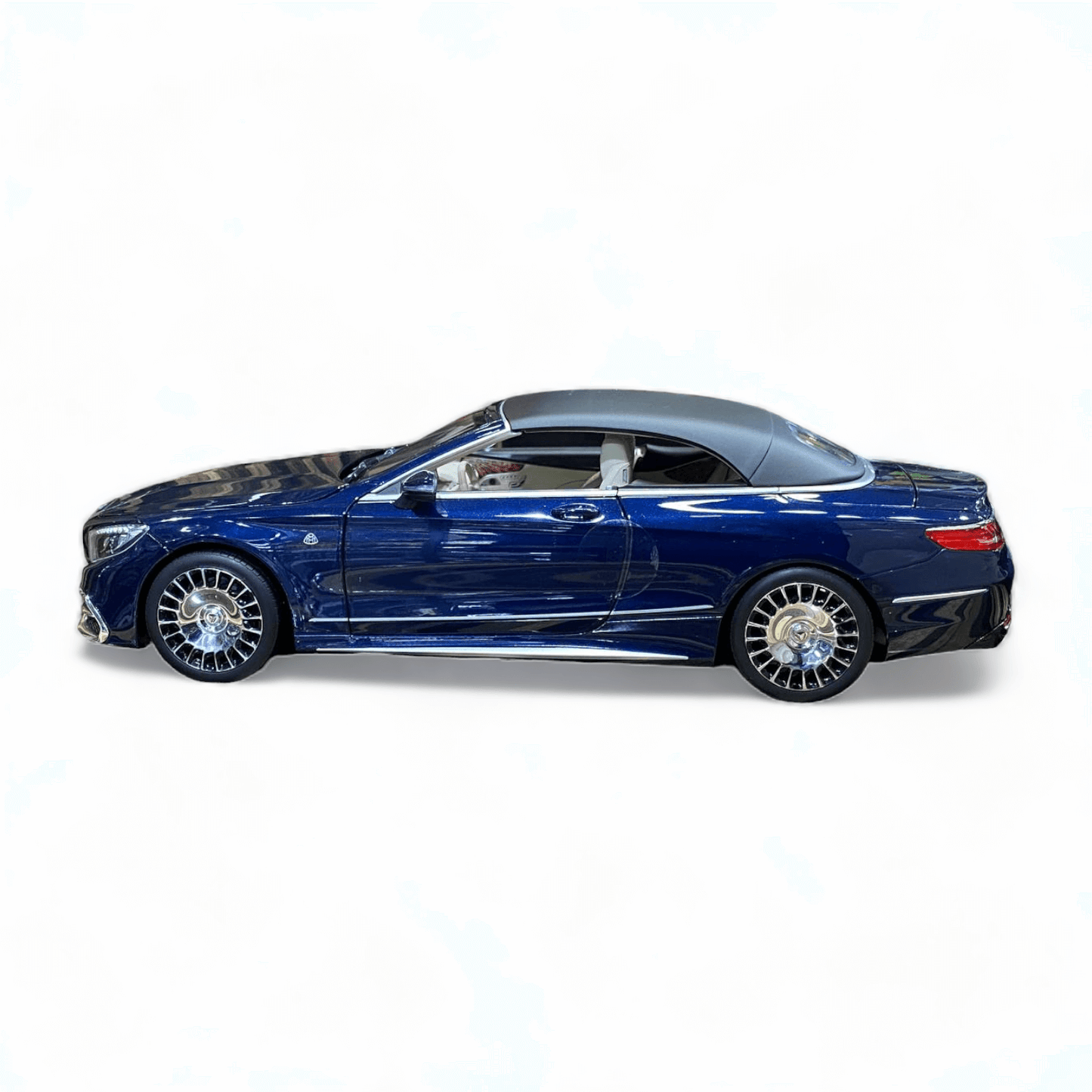 1/18 Diecast Mercedes-Maybach S650 Cabriolet Dark Blue Norev Blue Model Car|Sold in Dturman.com Dubai UAE.