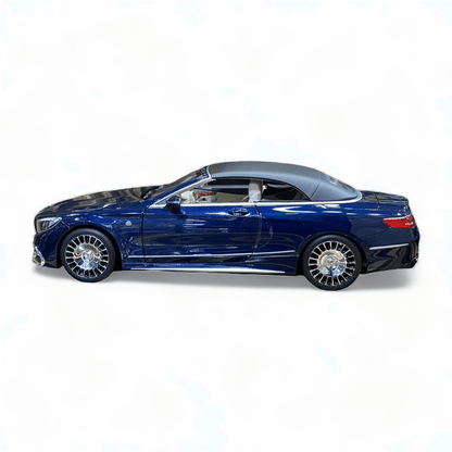 1/18 Diecast Mercedes-Maybach S650 Cabriolet Dark Blue Norev Blue Model Car|Sold in Dturman.com Dubai UAE.