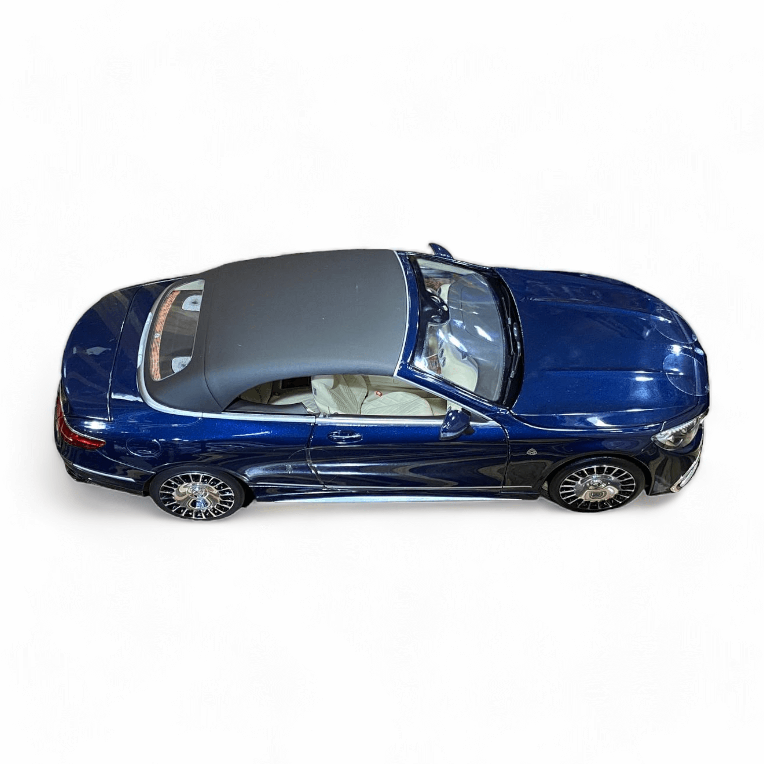 1/18 Diecast Mercedes-Maybach S650 Cabriolet Dark Blue Norev Blue Model Car|Sold in Dturman.com Dubai UAE.