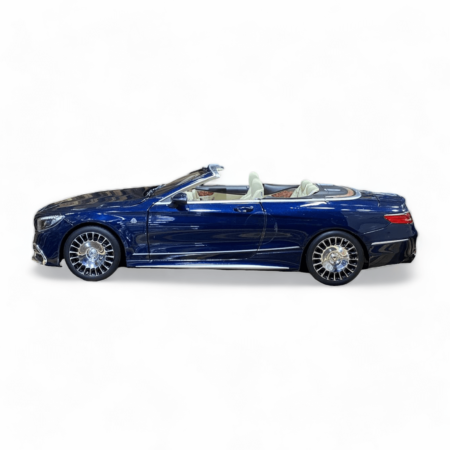 1/18 Diecast Mercedes-Maybach S650 Cabriolet Dark Blue Norev Blue Model Car|Sold in Dturman.com Dubai UAE.