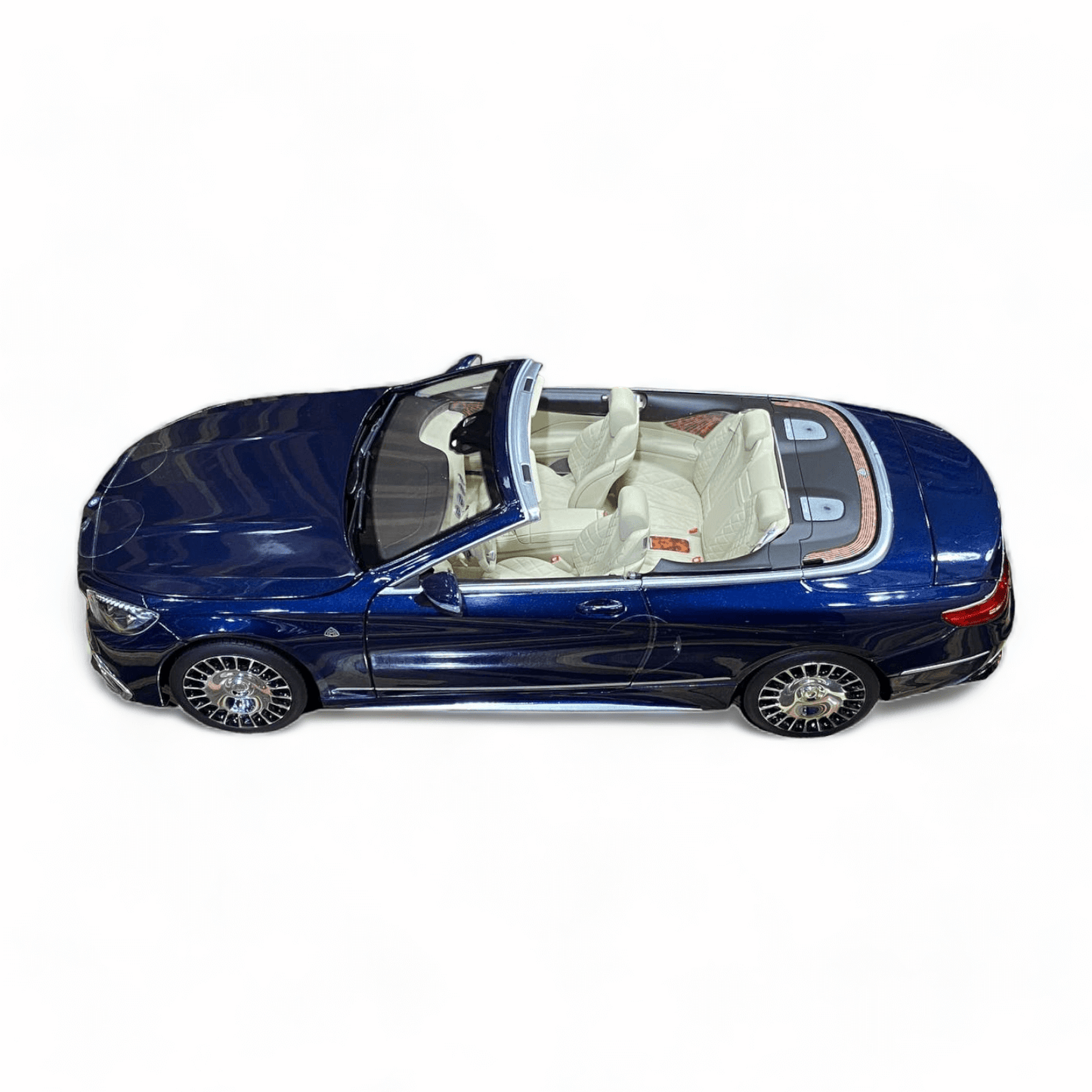 1/18 Diecast Mercedes-Maybach S650 Cabriolet Dark Blue Norev Blue Model Car|Sold in Dturman.com Dubai UAE.