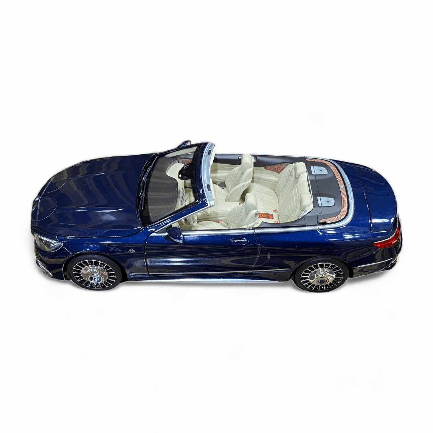 1/18 Diecast Mercedes-Maybach S650 Cabriolet Dark Blue Norev Blue Model Car|Sold in Dturman.com Dubai UAE.