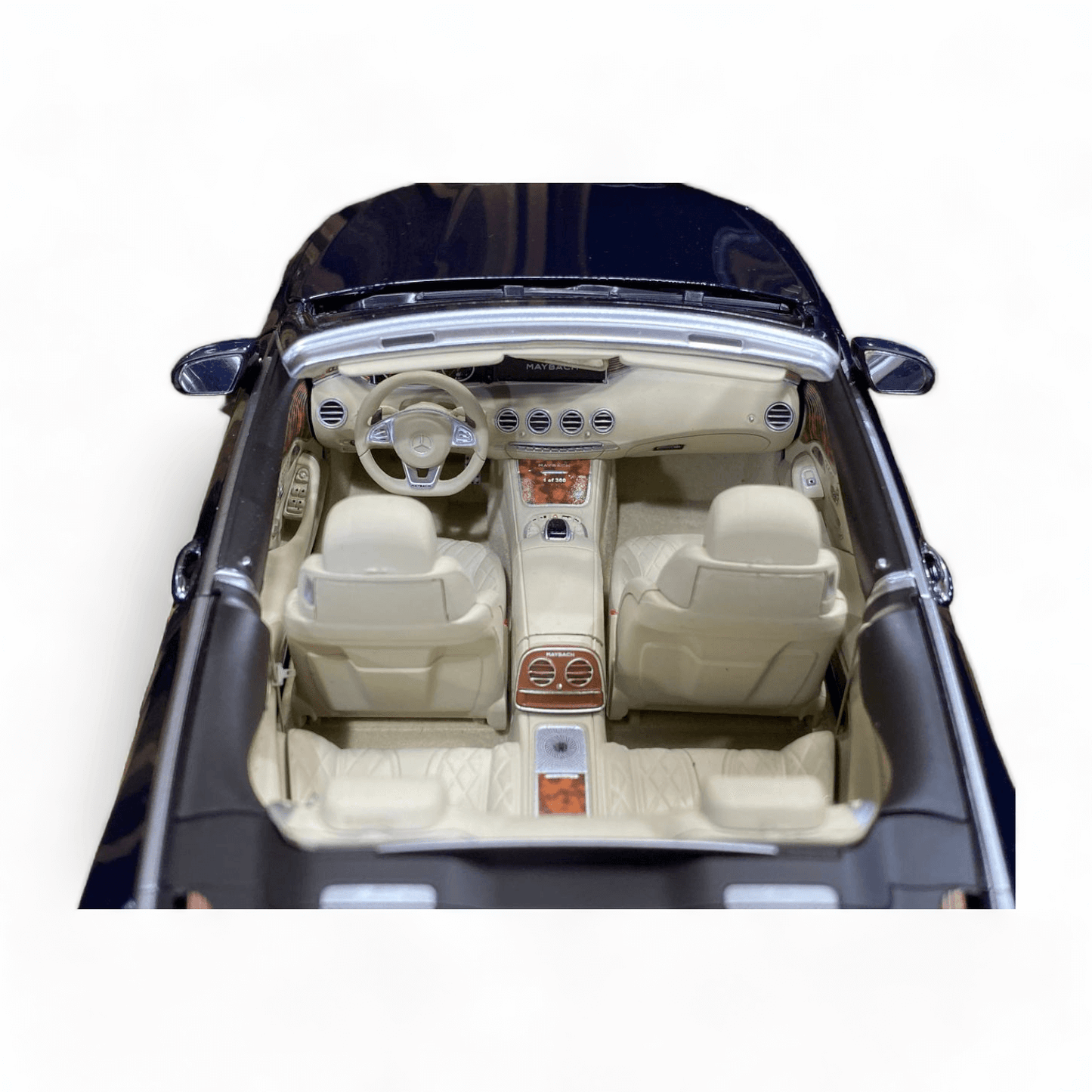 1/18 Diecast Mercedes-Maybach S650 Cabriolet Dark Blue Norev Blue Model Car|Sold in Dturman.com Dubai UAE.