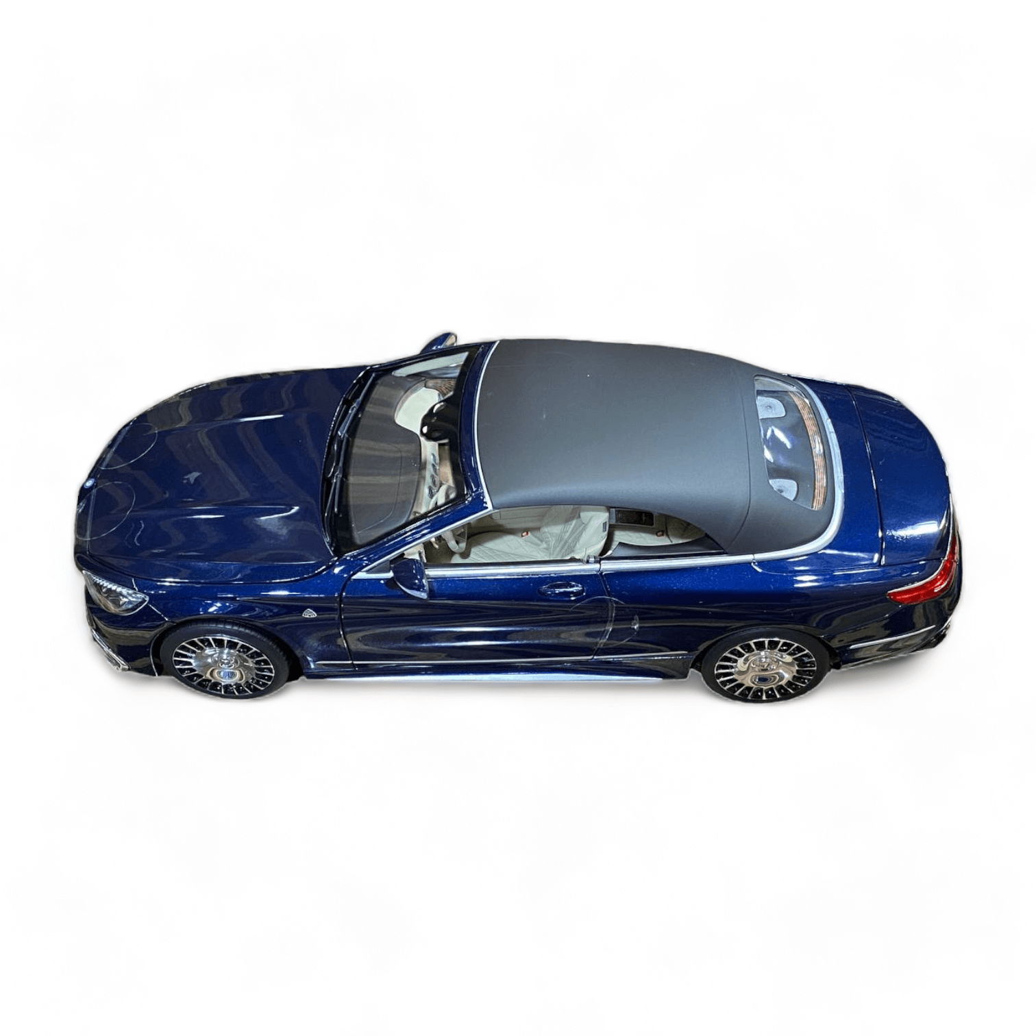 1/18 Diecast Mercedes-Maybach S650 Cabriolet Dark Blue Norev Blue Model Car|Sold in Dturman.com Dubai UAE.