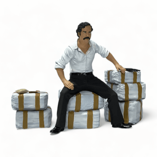 Scale Figure Pablo Escobar by SF 1/18 SF-118192|Sold in Dturman.com Dubai UAE.