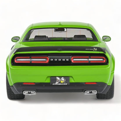1/18 Diecast Dodge Challenger R/T SCAT Green Solido Model Car