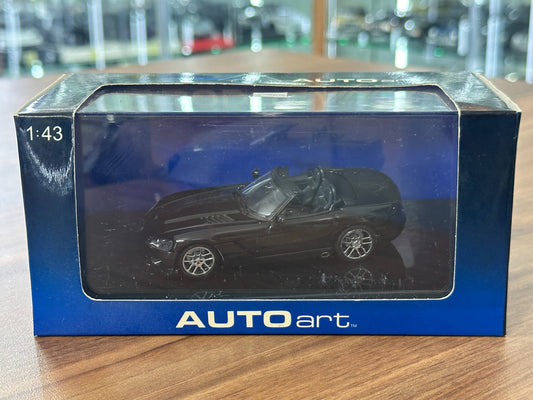 Dodge Viper SRT-10 2003 AUTOart 1/43 black diecast car collectible Dubai edition
