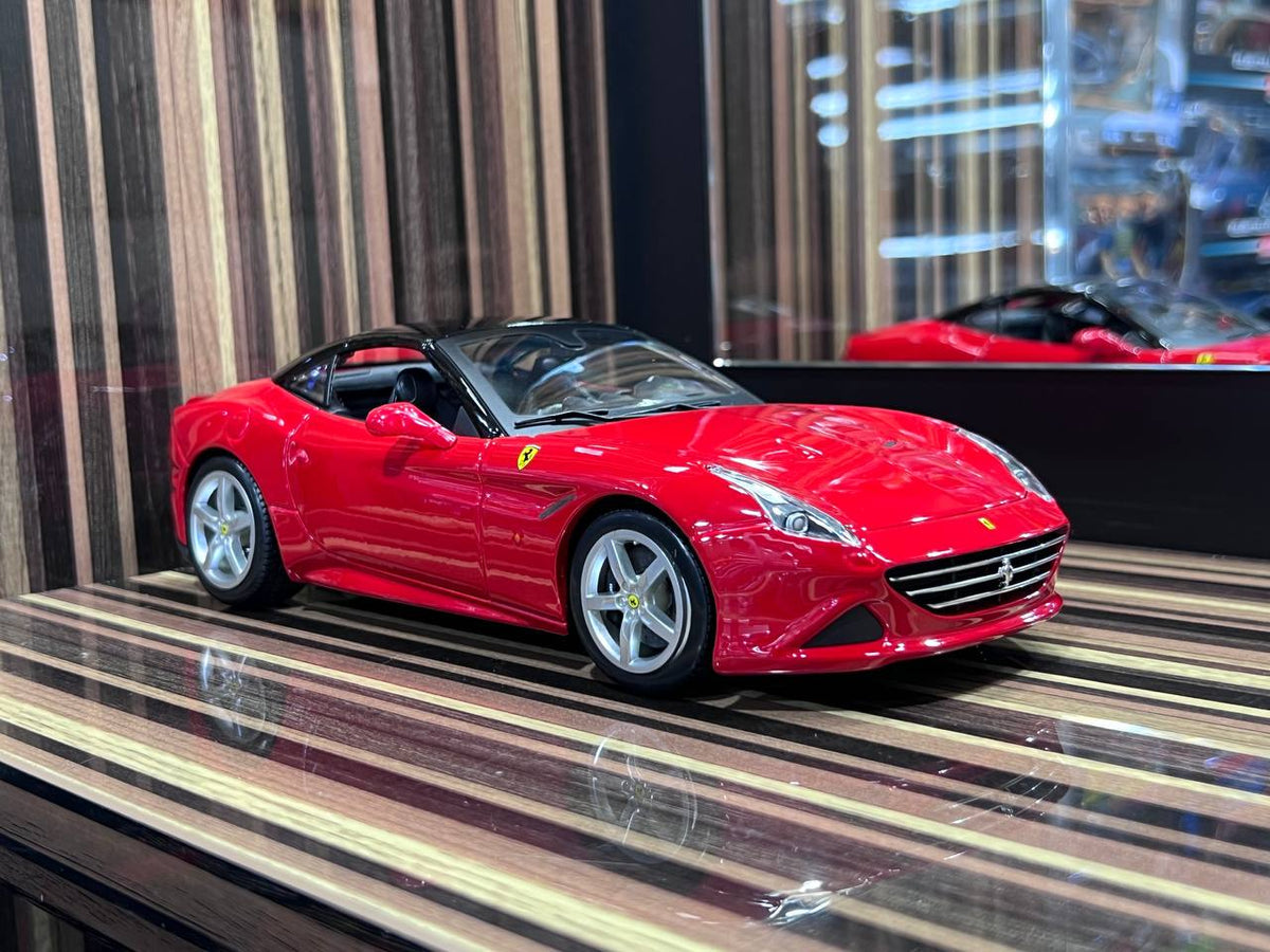 1/18 Diecast Ferrari California Red T Scale Model Car by Maisto