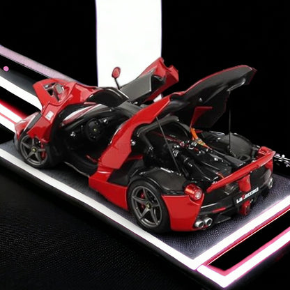 1/18 Diecast Ferrari LaFerrari Rosso Corsa 322 BBR Scale Model Car - Diecast model car by dturman.com - BBR|Sold in Dturman.com Dubai UAE.
