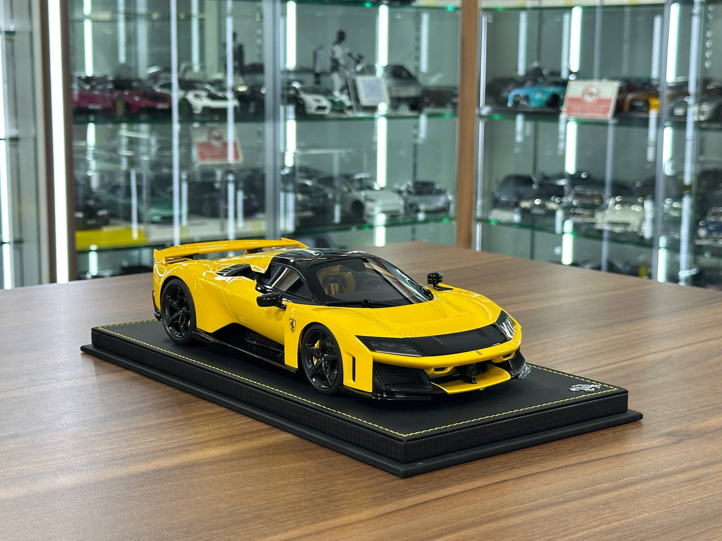 Ferrari F80 – 1:18 Diecast Model – Giallo Modena – BBR Collection Limited Edition