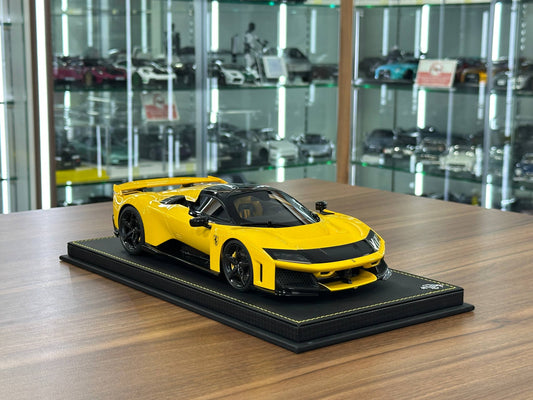 Ferrari F80 – 1:18 Diecast Model – Giallo Modena – BBR Collection Limited Edition