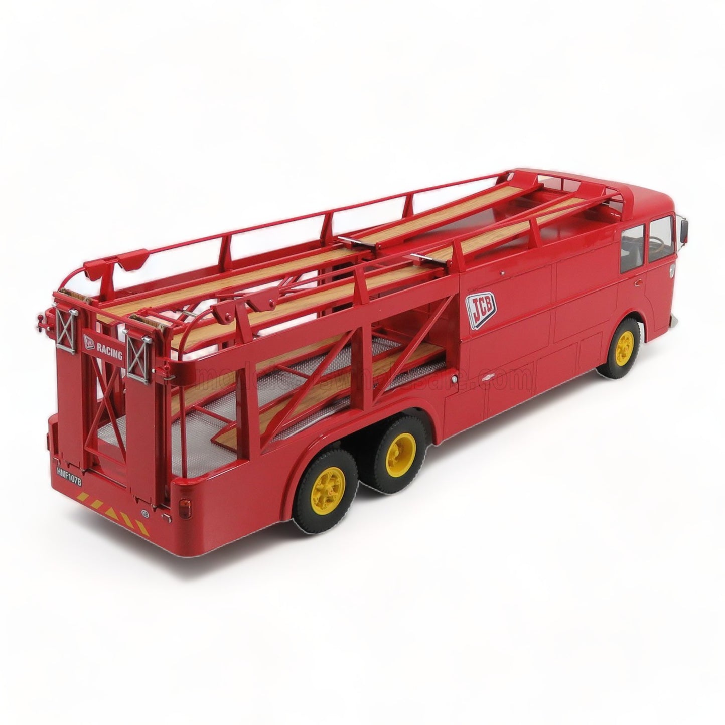 1/18 Diecast Fiat Bartoletti 306/2 JCB Racing Red Norev Model Car