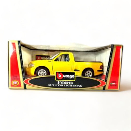 1/18 Diecast Ford SVT F150 Lightning Yellow  Bburago Scale Model Car