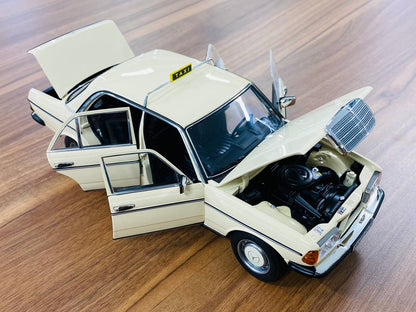 1/18 Norev Dealer Edition Mercedes-Benz 200 E (W123) 1980 Taxi 