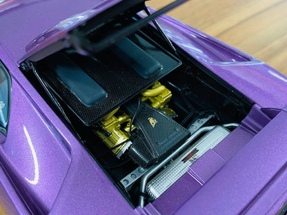 1/18 Diecast AUTOart Lamborghini Diablo SE30 in Purple