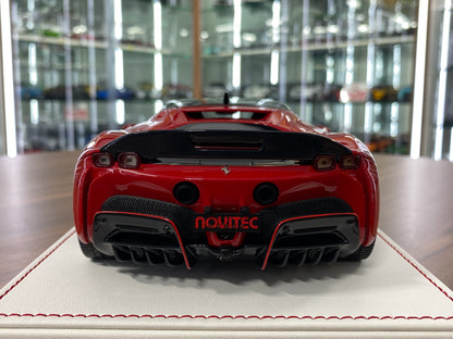 1/18 Davis & Giovanni Ferrari SF90 Stradale Novitec Rosso Corsa | Resin | Limited 8 pcs