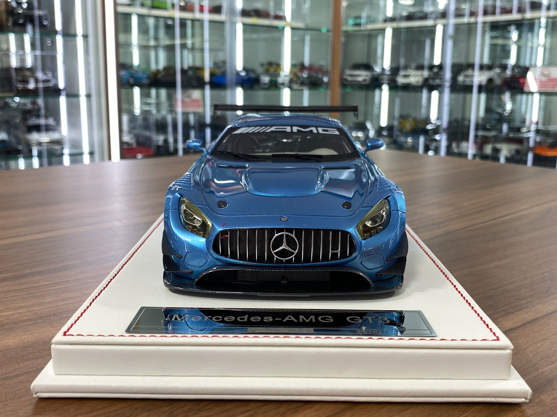 1/18 Resin Models Mercedes-Benz AMG GT3 AvanStyle Limited 50 Royal Blue