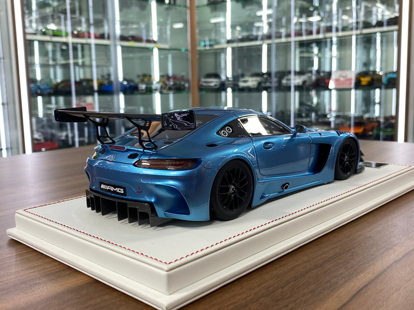 1/18 Resin Models Mercedes-Benz AMG GT3 AvanStyle Limited 50 Royal Blue